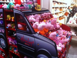 Voiture-peluches